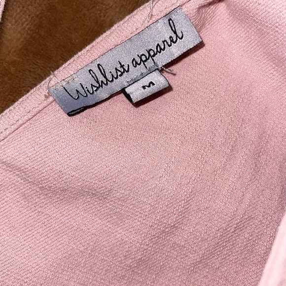 🌹Wishlist Apparel Pink Button-Front Romper - Picture 7 of 8